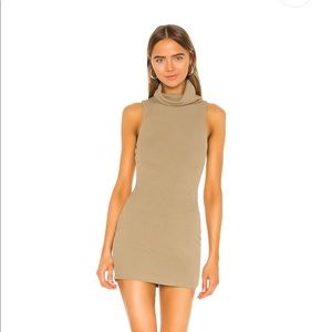 Fawn mini dress in Sage Green